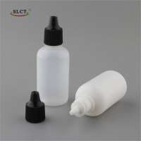 1 oz 30 ml Empty Plastic Squeeze Bottles with Thin Dropper Tips Cap for Eye Nasal Liquid E-Liquid Vape Liquid Oil