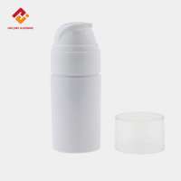 White Clear Plastic Airless Vacuum Pump Bottle Empty Portable Cosmetic Containers For Skin Care Lotion Face Cream Foundation